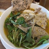 MI Quang noodles at Mang's Mania in Ho Chi Minh City