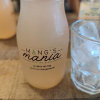 Ginger lime with lemongrass drink at Mang's Mania in Ho Chi Minh City
