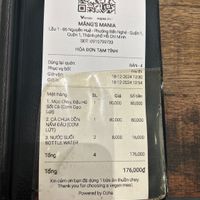 Amazing price £5.48 for two people   at Mang's Mania in Ho Chi Minh City