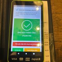The place takes card too   at Mang's Mania in Ho Chi Minh City