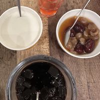 al the three dessert on the  menu  at Mang's Mania in Ho Chi Minh City