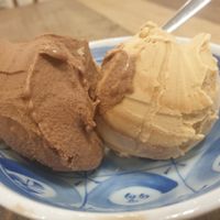 Ice cream salted caramel and chocolate 8.5/10 at Mang's Mania in Ho Chi Minh City