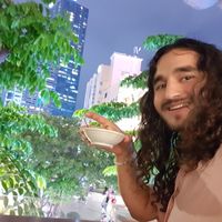 Nice balcony view at Mang's Mania in Ho Chi Minh City