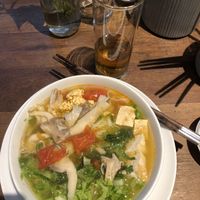 Vietnamese noodle soup at Mang's Mania in Ho Chi Minh City