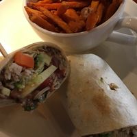 Black bean Burrito  at Chances R in Nepean