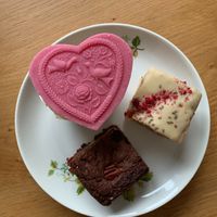 Vegan valentine's day treats!♥️ at Villa La Vida in Egmond Aan Zee
