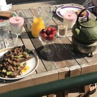 Breakfast dat 1 at Villa La Vida in Egmond Aan Zee