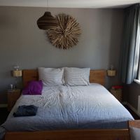 Sleeping area. at Villa La Vida in Egmond Aan Zee