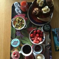 Breakfast at Villa La Vida in Egmond Aan Zee