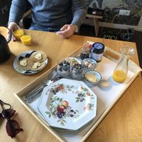 Ontbijt  at Villa La Vida in Egmond Aan Zee