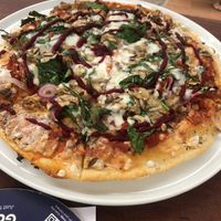 Garden pizza at Bright Brewery in Bright