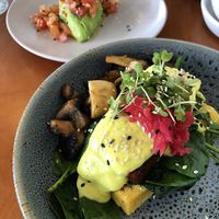 Tofu Benedict  at Moment in Christchurch
