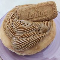 Donut de Lotus at La Teca Burger in Sabadell