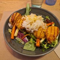 Bowl de nuggets at La Teca Burger in Sabadell