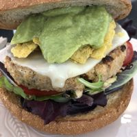 La burger Mexicana at La Teca Burger in Sabadell