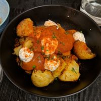 Patatas Bravas at La Teca Burger in Sabadell