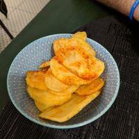 Free tapa at ordering at La Teca Burger in Sabadell