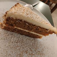 Carrot cake at La Teca Burger in Sabadell