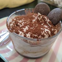 Tiramisu at La Teca Burger in Sabadell