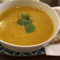 Coconut-lenses-soup at Pollok neues Glück in Duisburg