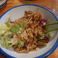 Pad thai (after a few bites) at li.ke in Berlin