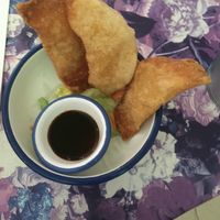 Crazy crispy dumplings  at li.ke in Berlin