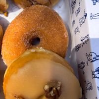 Biscoff, cinnamon y maple  at Oh Donuts & Coffee in Belfast