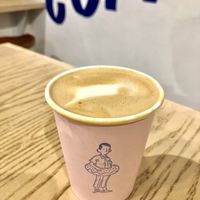 Oat latte  at Oh Donuts & Coffee in Belfast