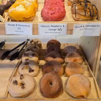 Vegan selects at Oh Donuts & Coffee in Belfast