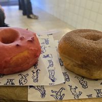 Hibiscus, Raspberry, orange at Oh Donuts & Coffee in Belfast