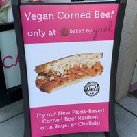 Vegan Reuben at Baked by Yael in Washington