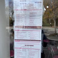 Menu  at Baked by Yael in Washington