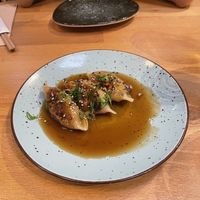 Gyozas  at Roots & Rolls in Barcelona