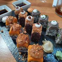 Sushi at Roots & Rolls in Barcelona