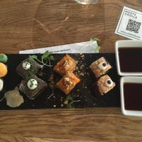 Sushi  at Roots & Rolls in Barcelona