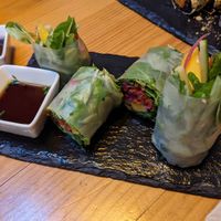 saigón roll at Roots & Rolls in Barcelona