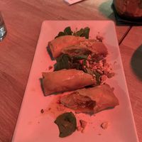 Spring rolls = not the best   at Roots & Rolls in Barcelona