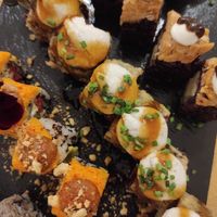 Sushi at Roots & Rolls in Barcelona