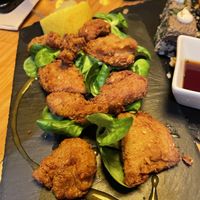 Heura karaage  at Roots & Rolls in Barcelona