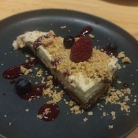 Cheesecake at Roots & Rolls in Barcelona