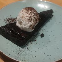 Brownie at Roots & Rolls in Barcelona