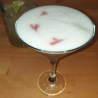 Sehr süße Drinks at Roots & Rolls in Barcelona