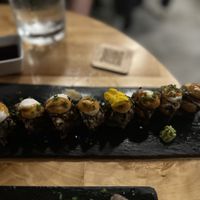 Cheese roll  at Roots & Rolls in Barcelona