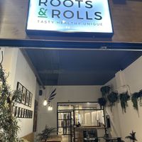 Entrance  at Roots & Rolls in Barcelona