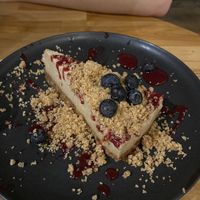 Cheese cake   at Roots & Rolls in Barcelona