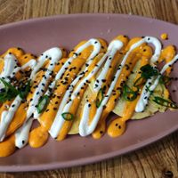 Okonomiyaki at Roots & Rolls in Barcelona