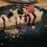 Cheesecake at Roots & Rolls in Barcelona