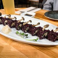 kinoko #Veganuary at Roots & Rolls in Barcelona