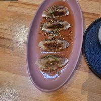 Gyoza at Roots & Rolls in Barcelona