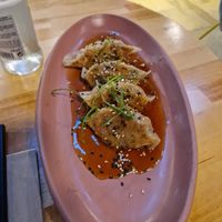 Gyoza at Roots & Rolls in Barcelona